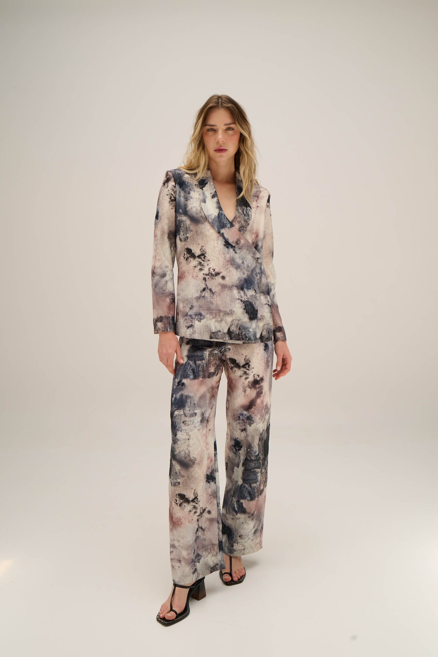 Jacquard Pants - Dust