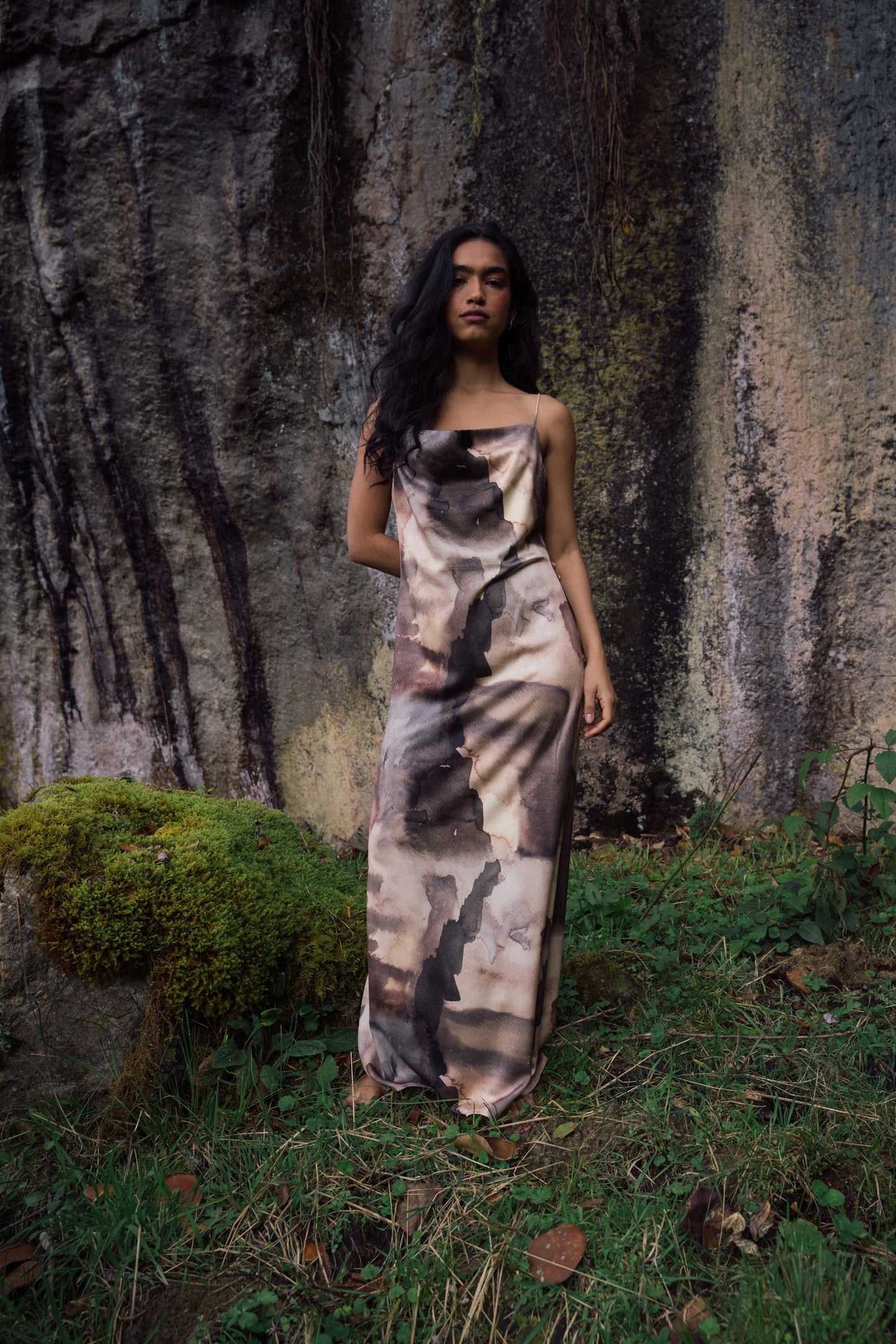 Vibeza Dress-Chestnut