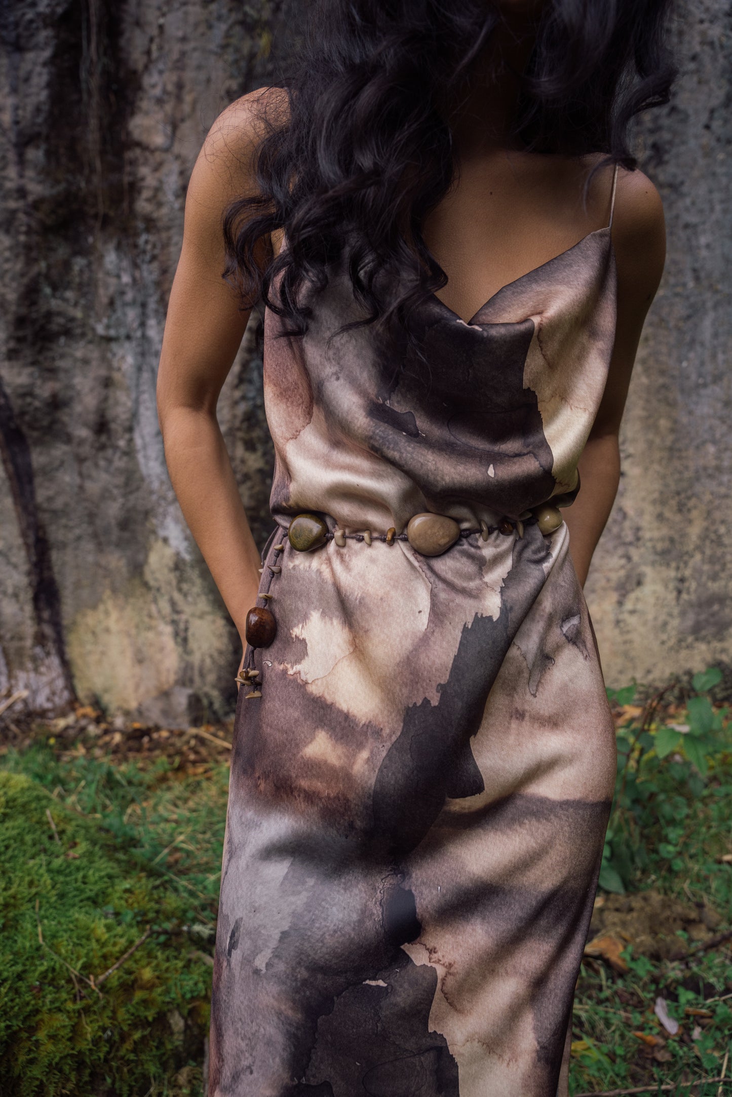 Vibeza Dress-Chestnut