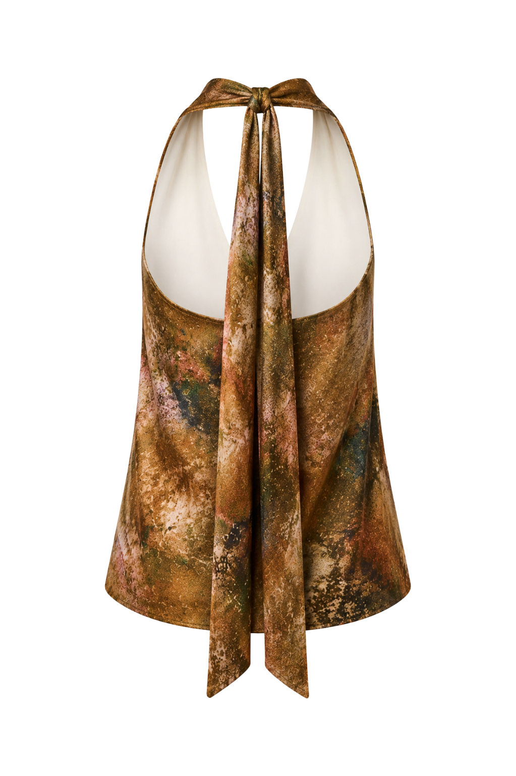 Draped Blouse Moss