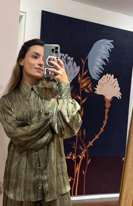 Acuarela Long Sleeve-Lima Bambú