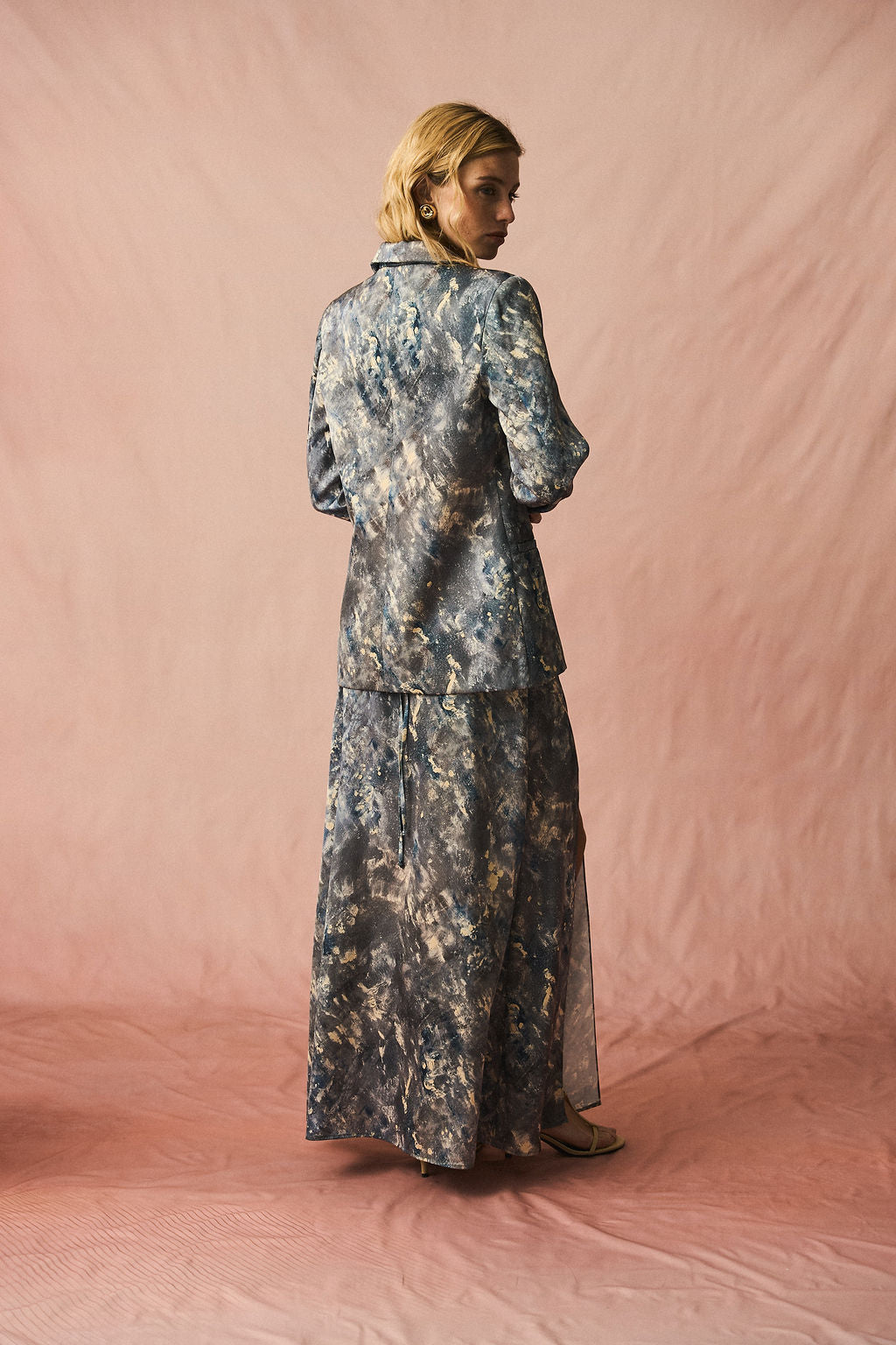 Grace Blazer Blue Gray