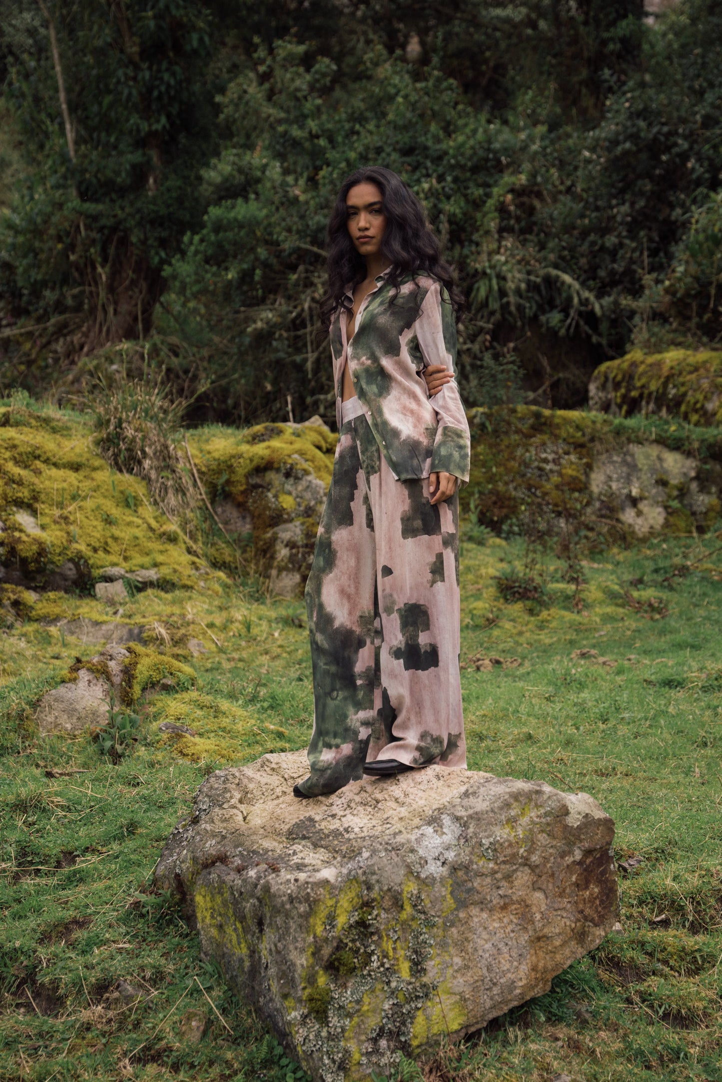 Acuarela Long Sleeve-Pistia