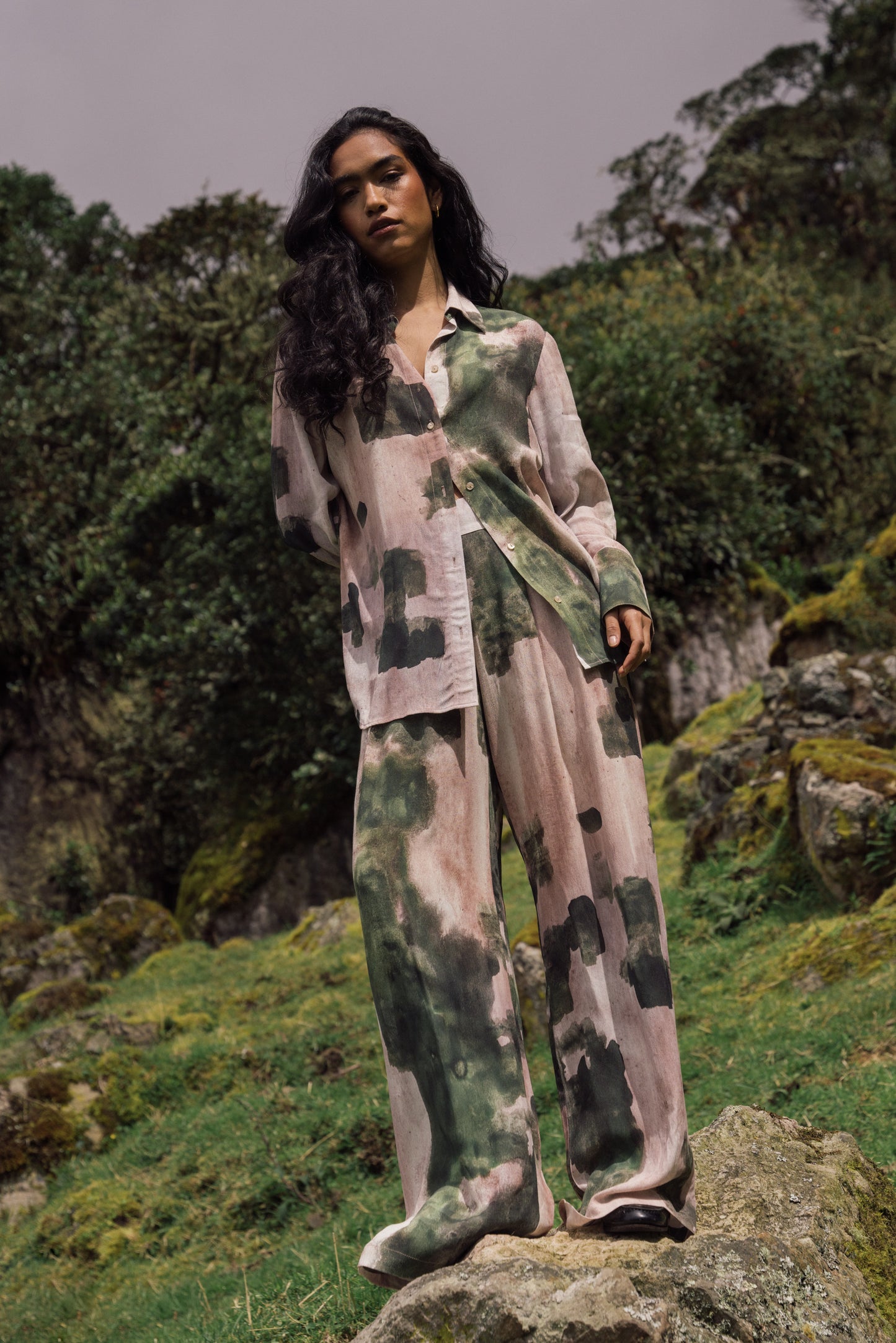 Acuarela Long Sleeve-Pistia