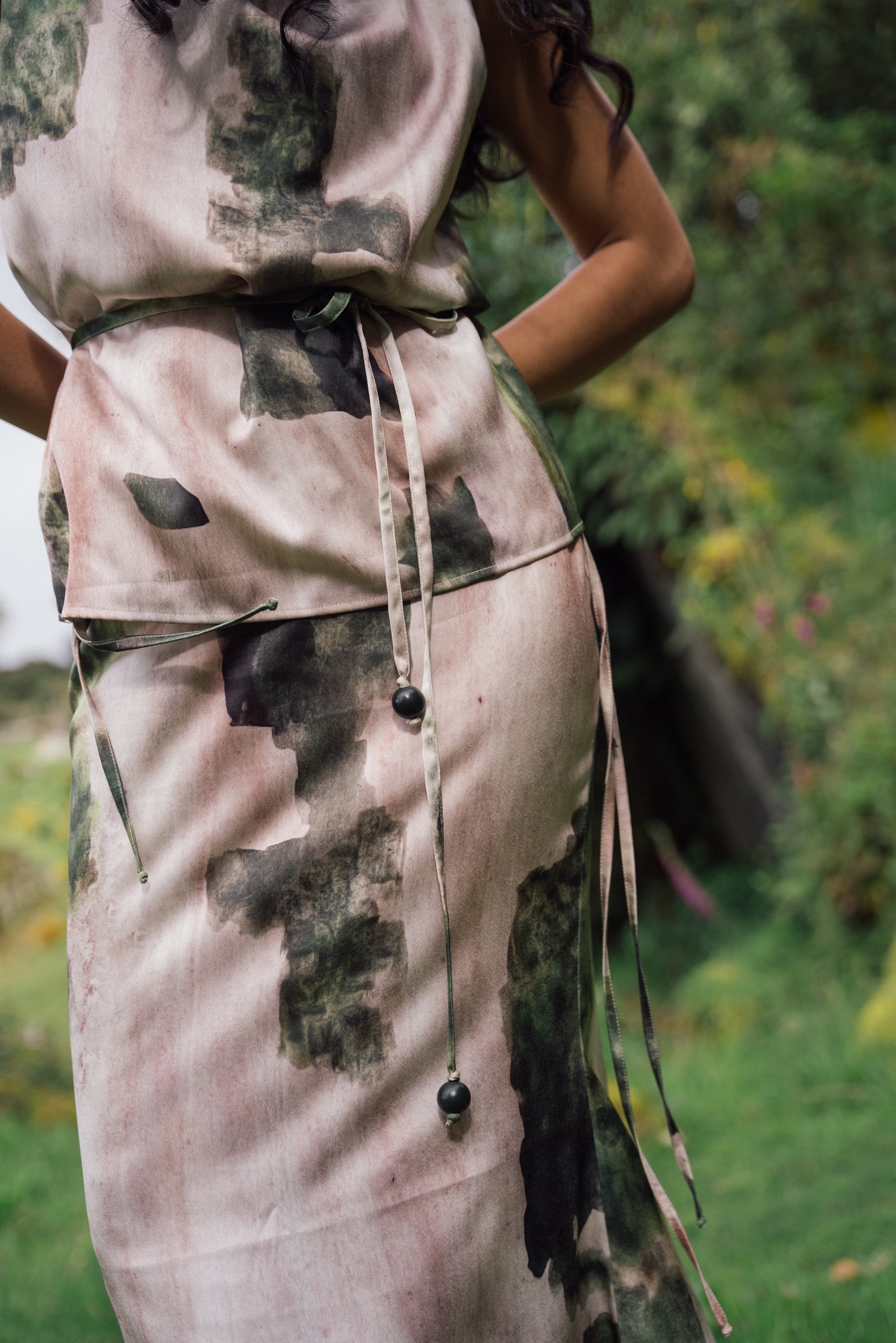 Vibeza Skirt-Pistia