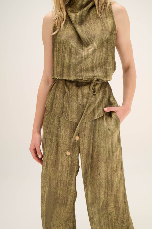 Vibeza Blouse-Lima Bambú