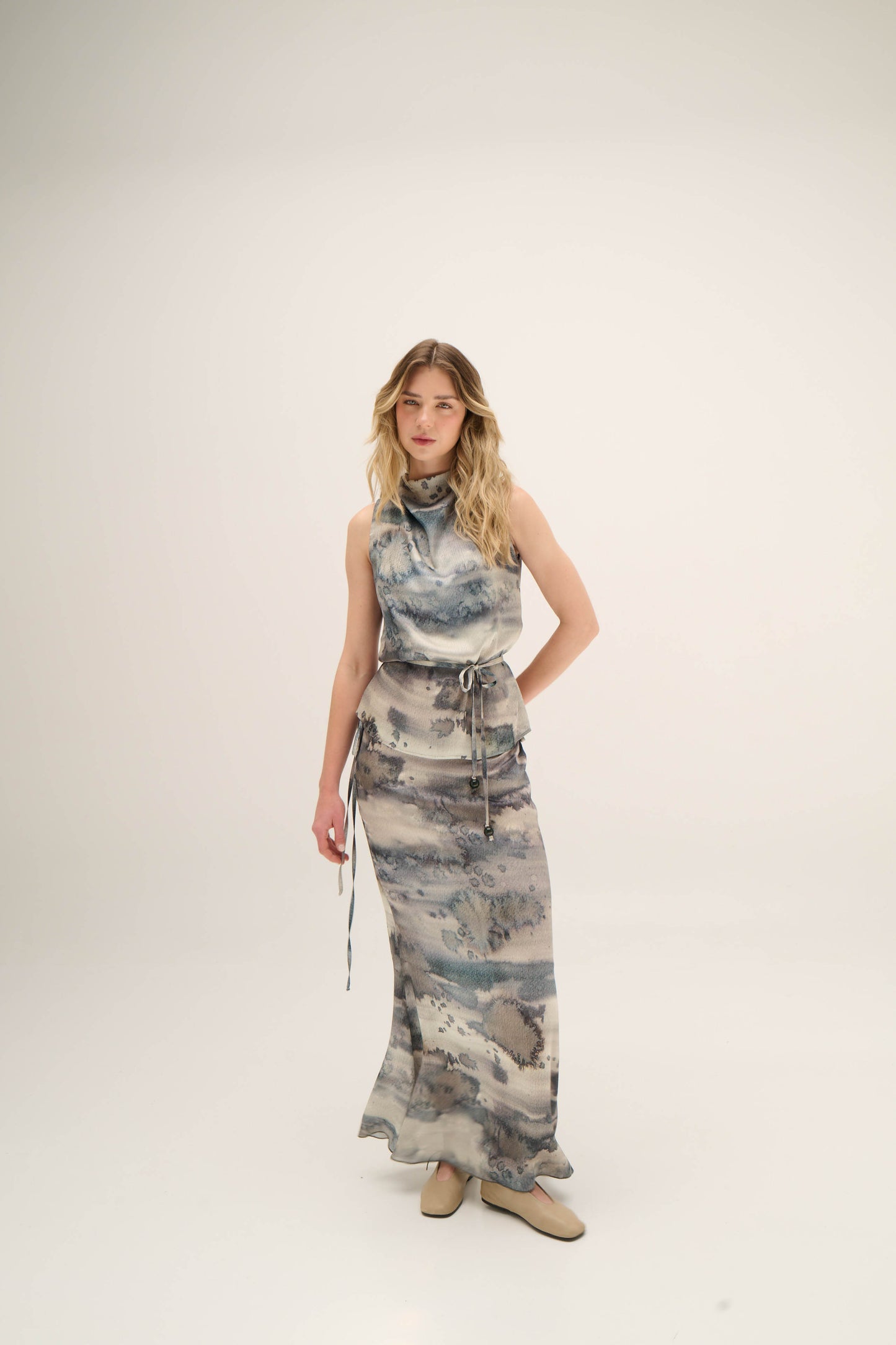 Vibeza Blouse-Turquoise