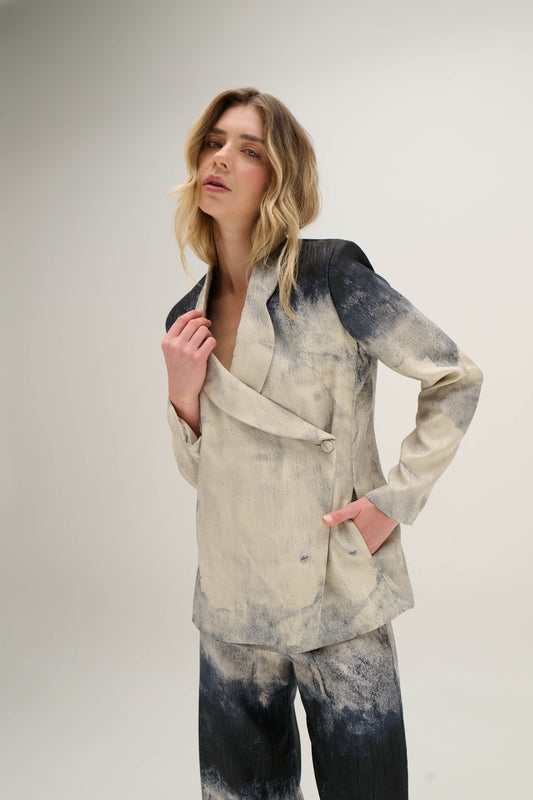 Élan Blazer-Bleu Cascade