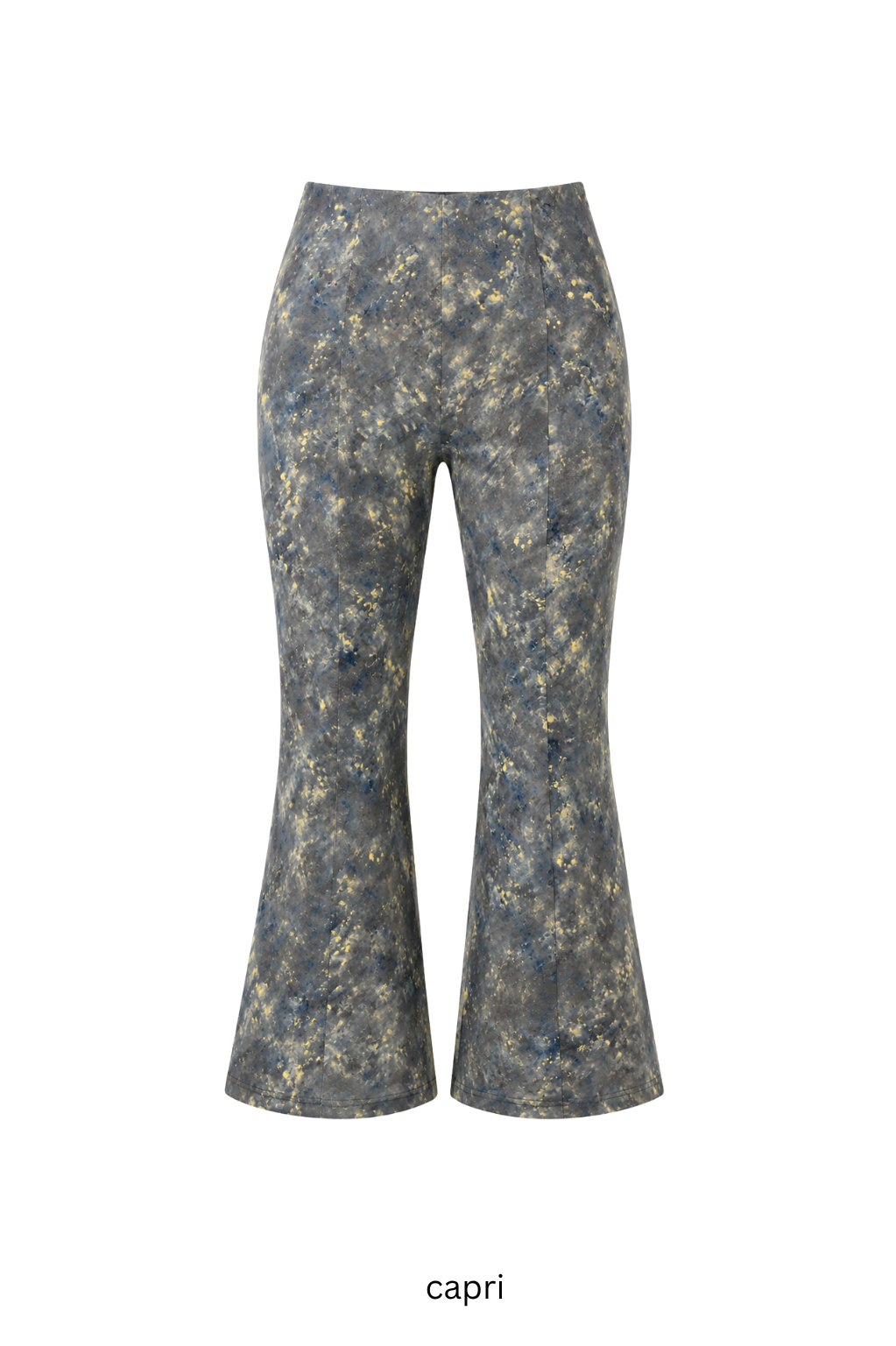 Flare Pants Blue Gray
