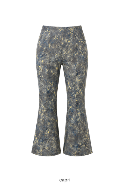 Flare Pants Blue Gray