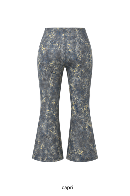 Flare Pants Blue Gray