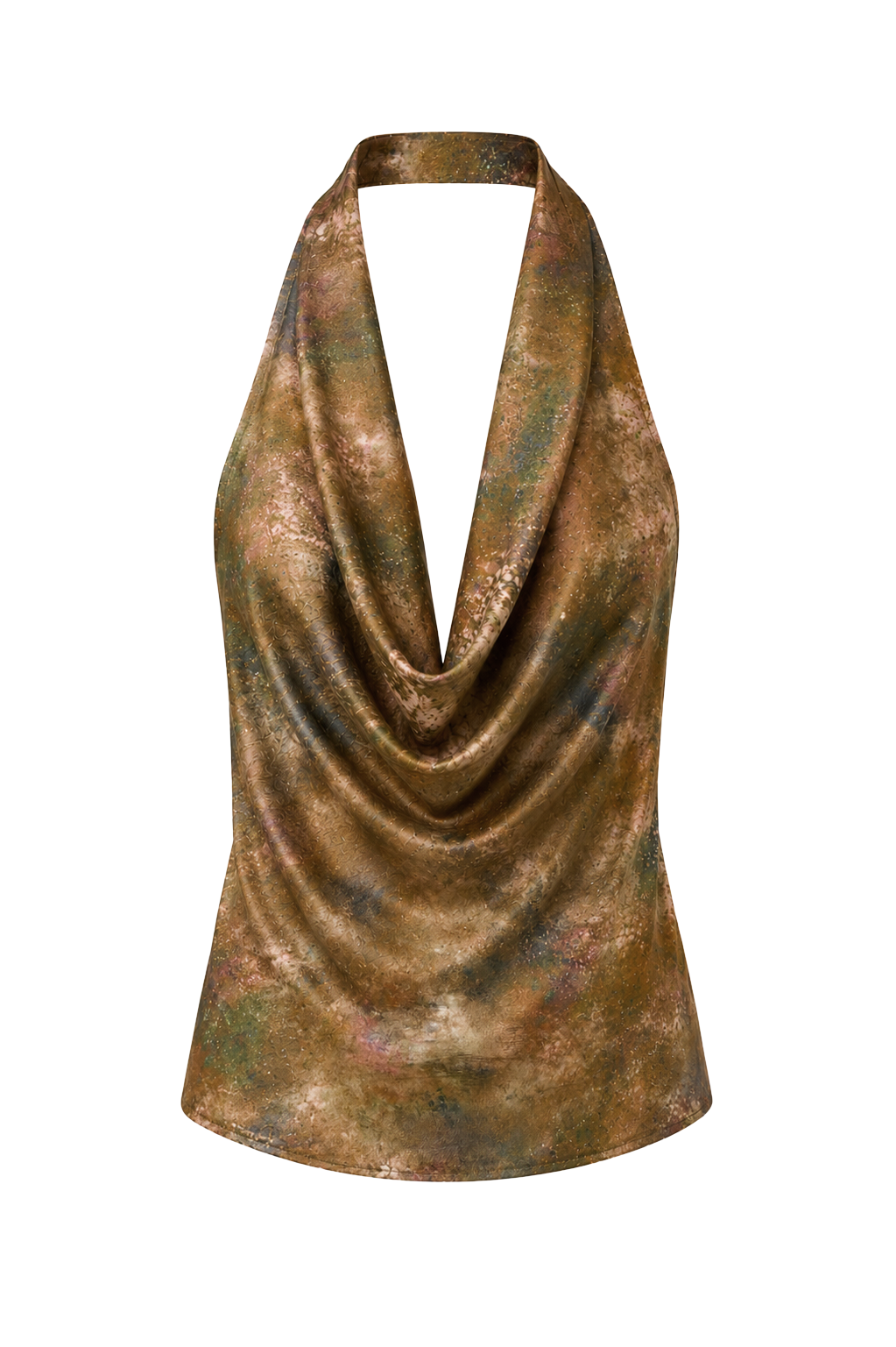 Draped Blouse Moss