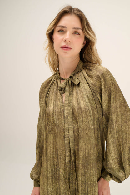 Tie Blouse - Lima