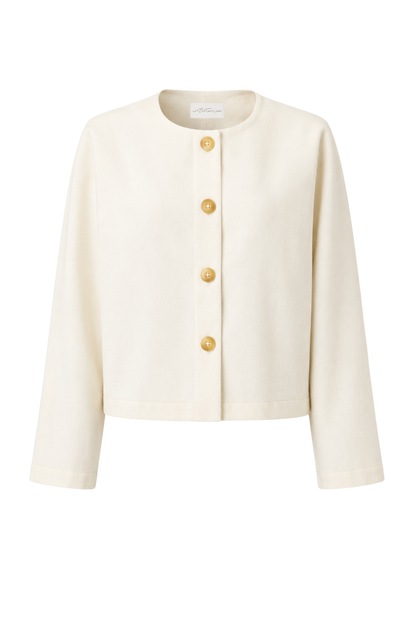 Snap Jacket Off White
