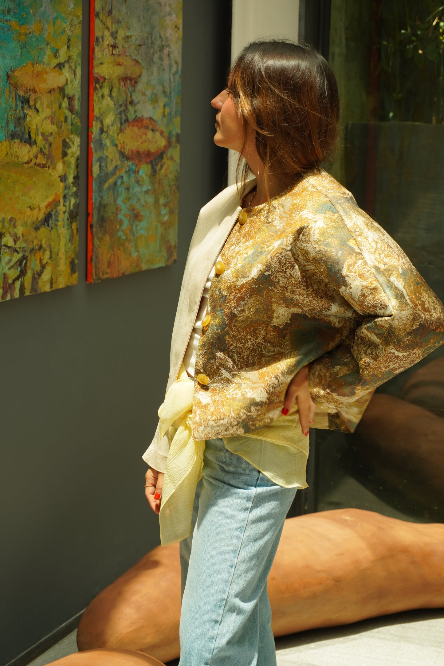 Snap Jacket Moss