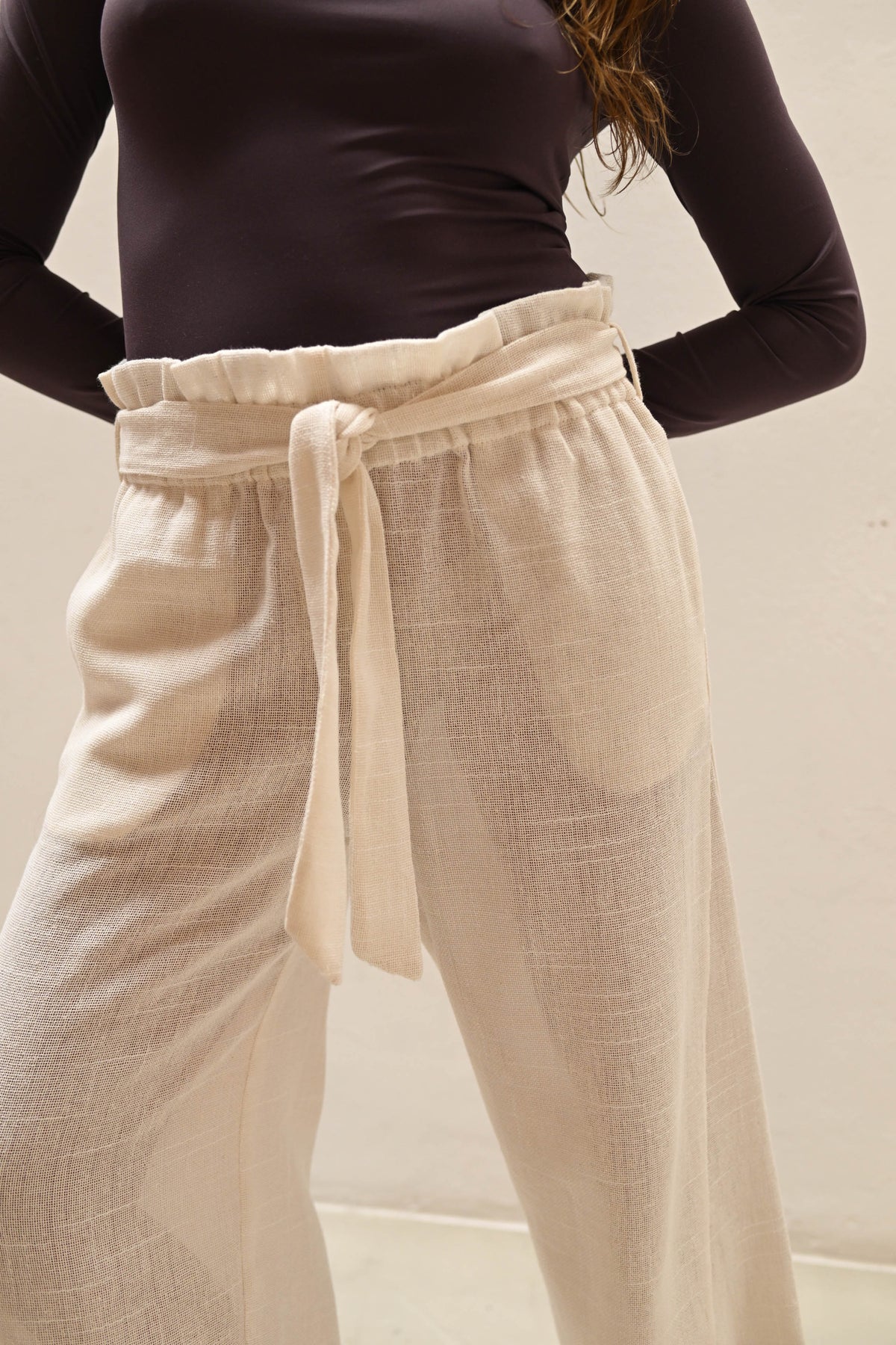 Trousers Lino Off White