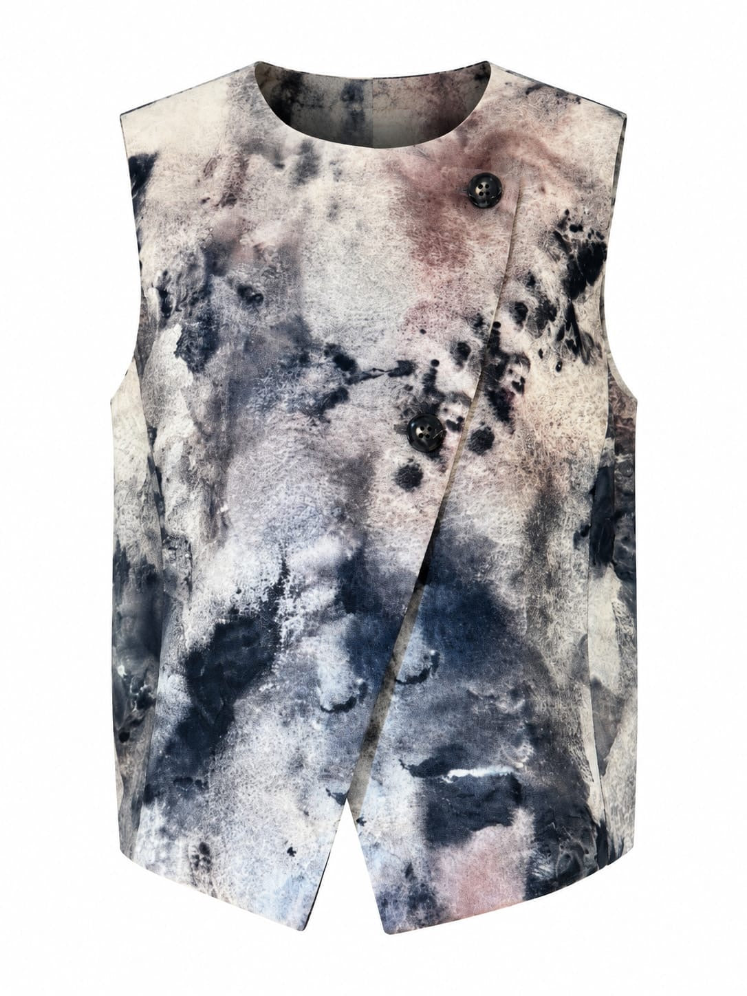 Claudia Vest Jacquard Dust