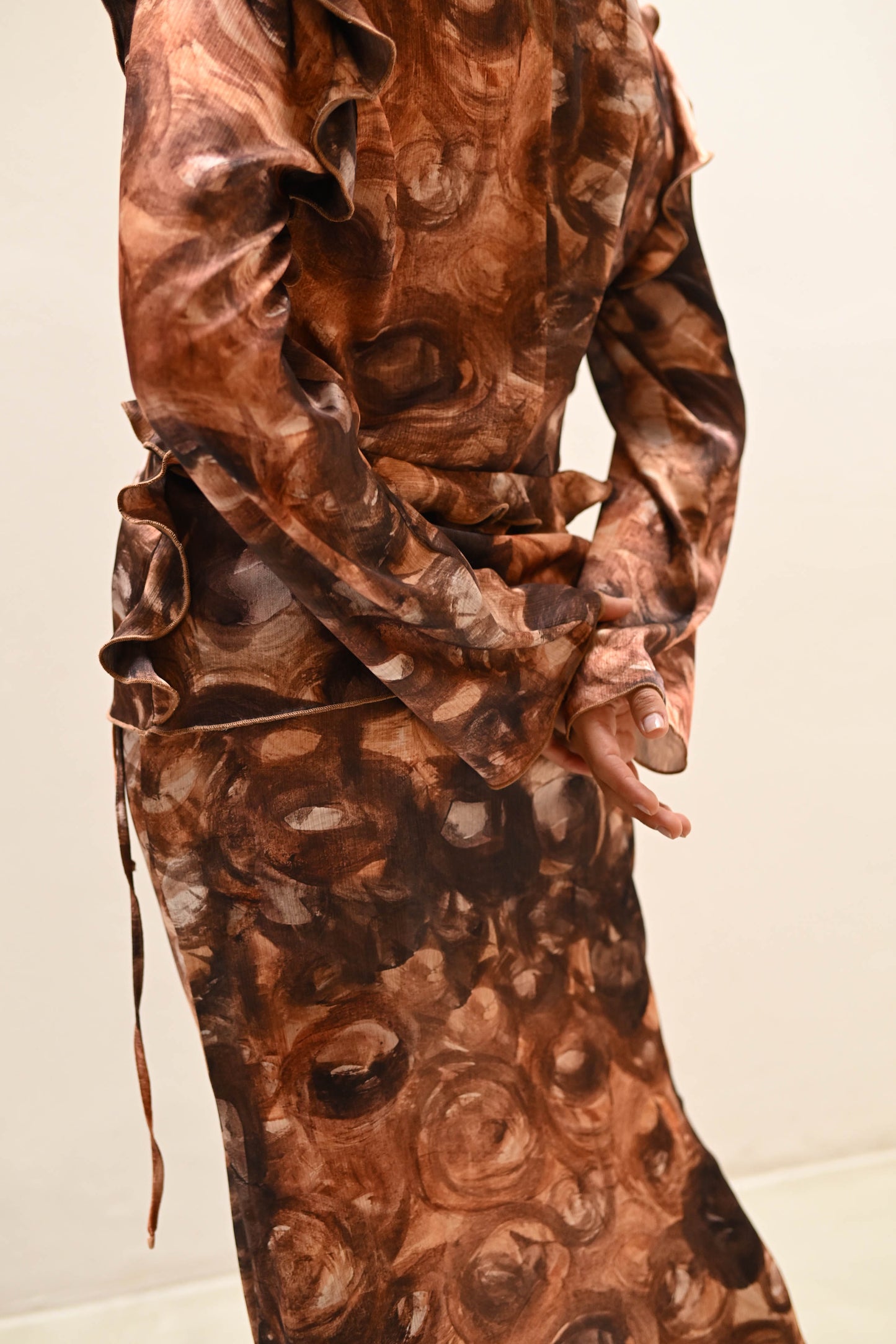 Lotus Blouse -Scabiosa