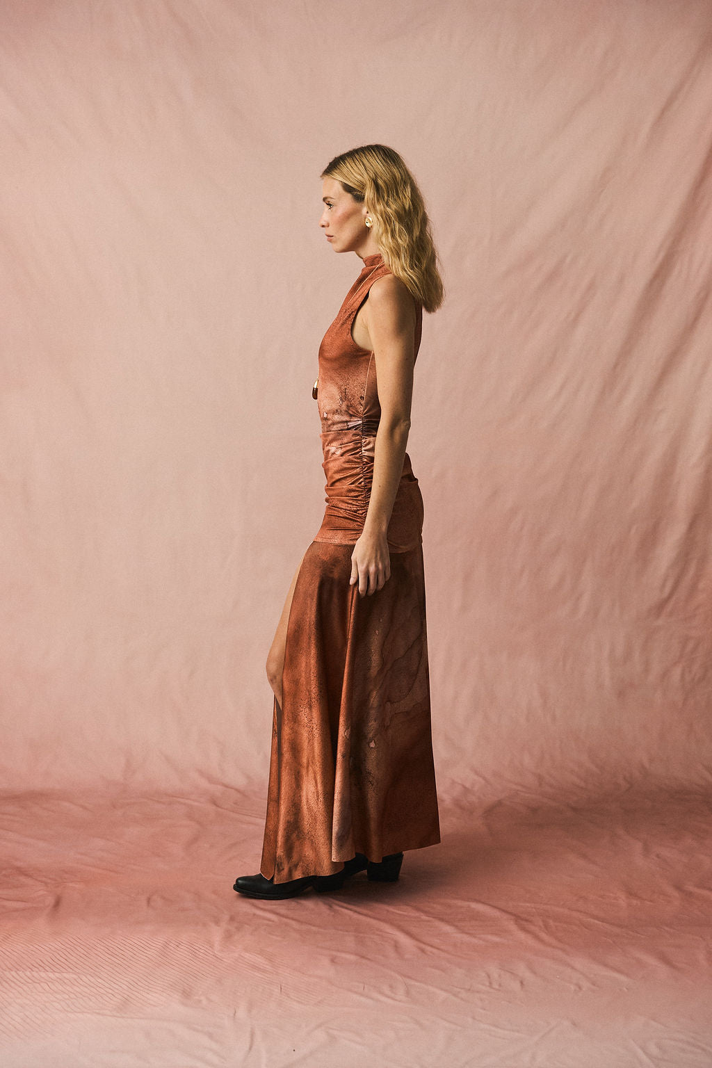 Teresa Dress Terracotta