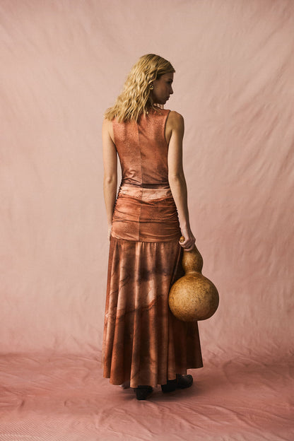 Teresa Dress Terracotta