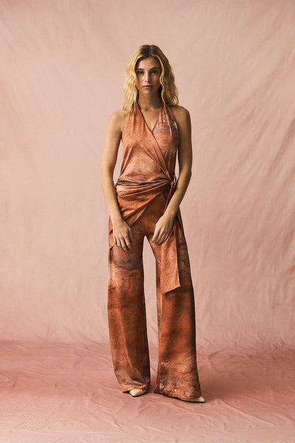 Sienna Jumpsuit Terracotta