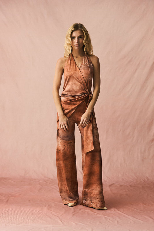 Sienna Jumpsuit Terracotta