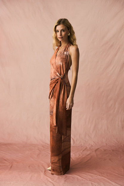 Sienna Jumpsuit Terracotta