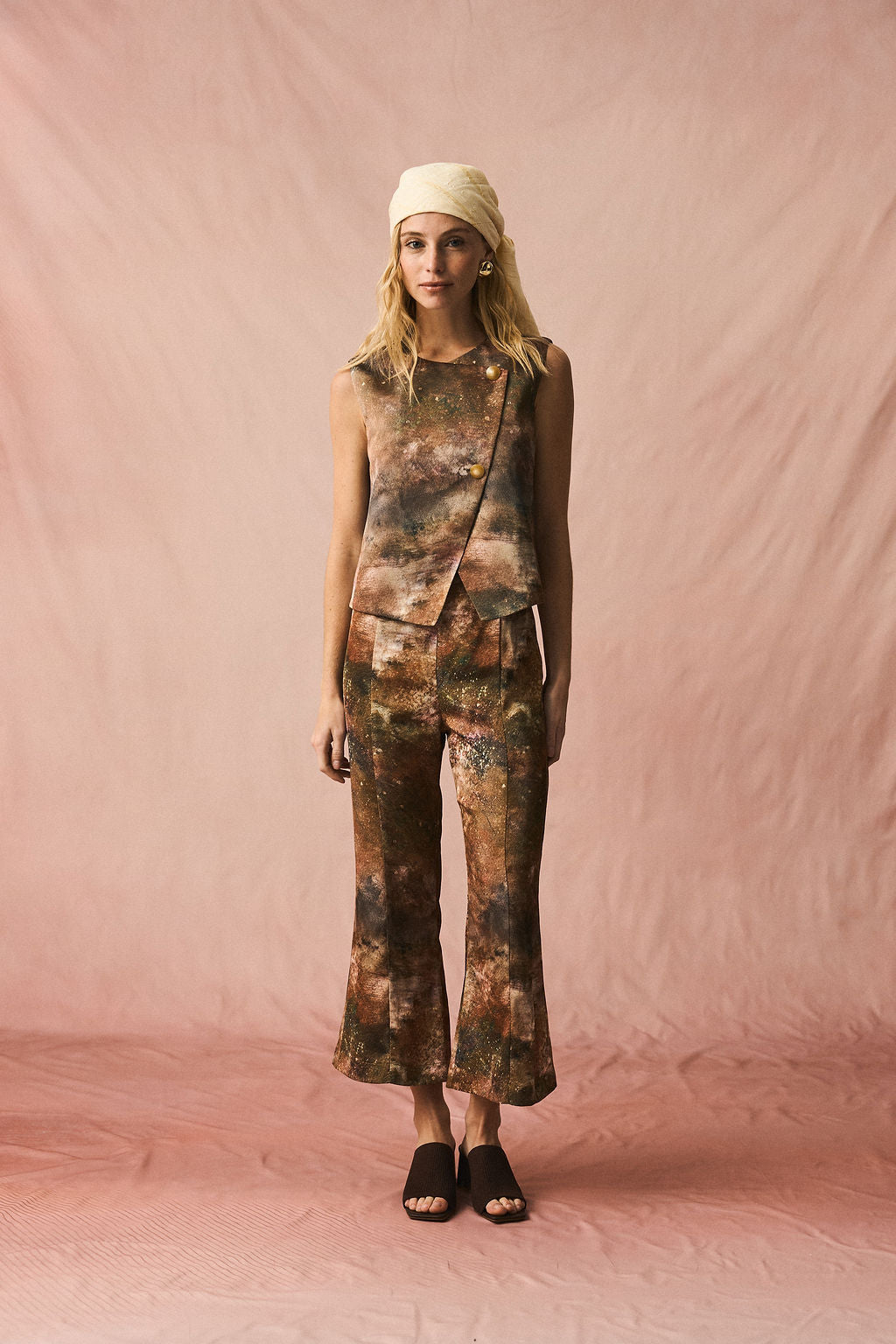 Flare Pants Moss