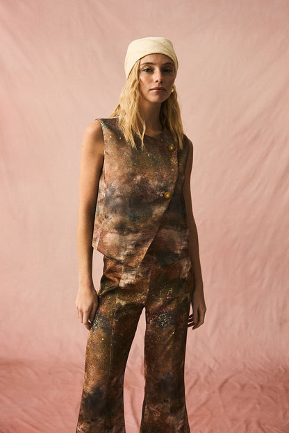 Flare Pants Moss