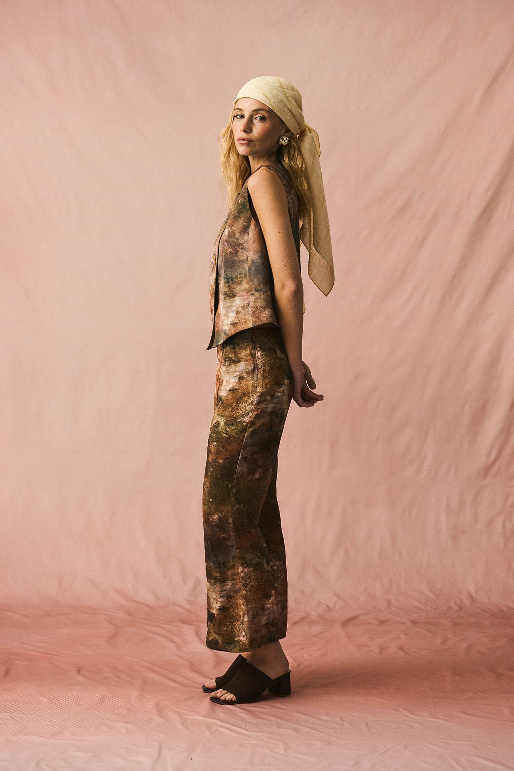 Flare Pants Moss