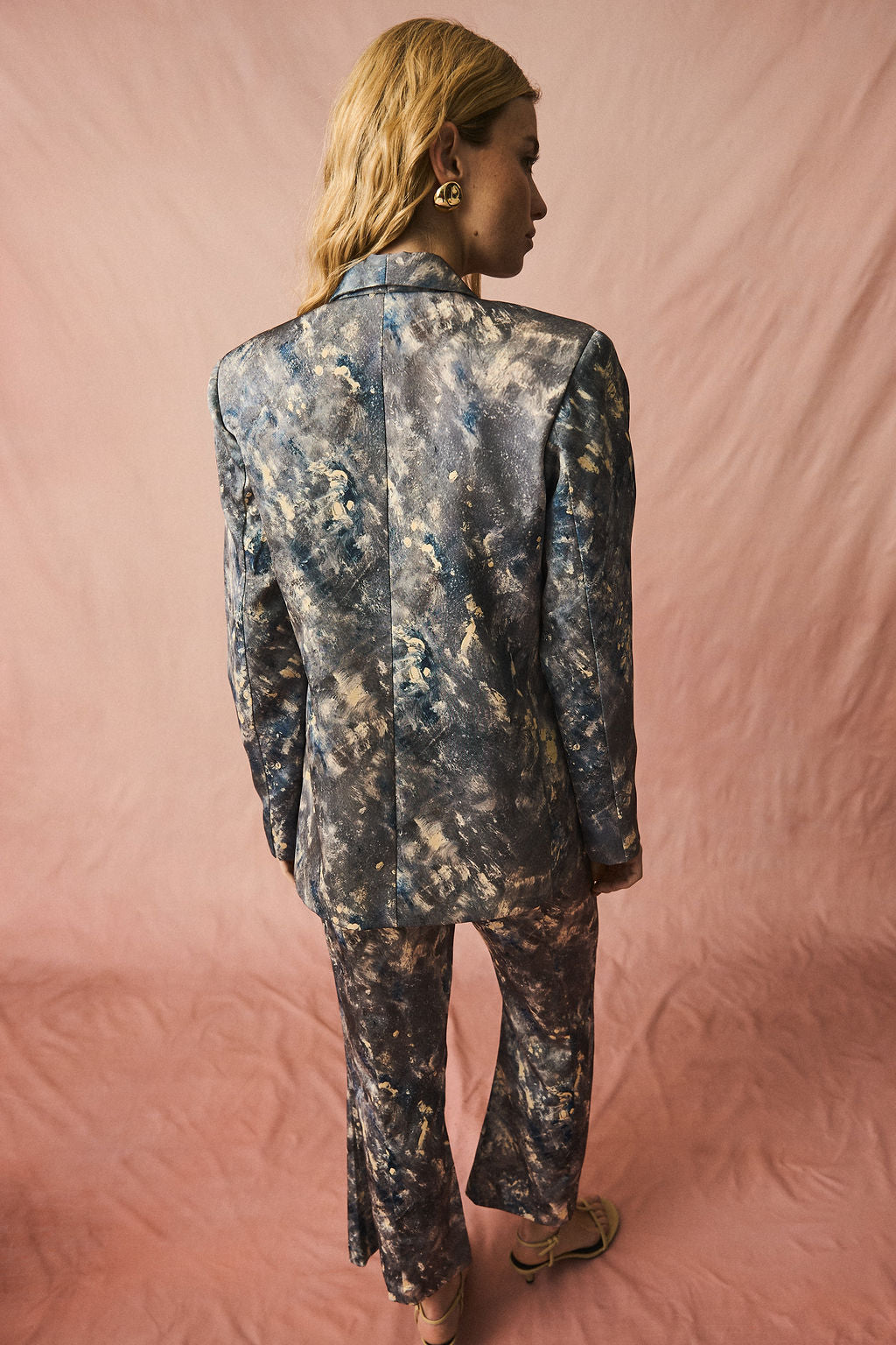 Élan Blazer Blue Gray