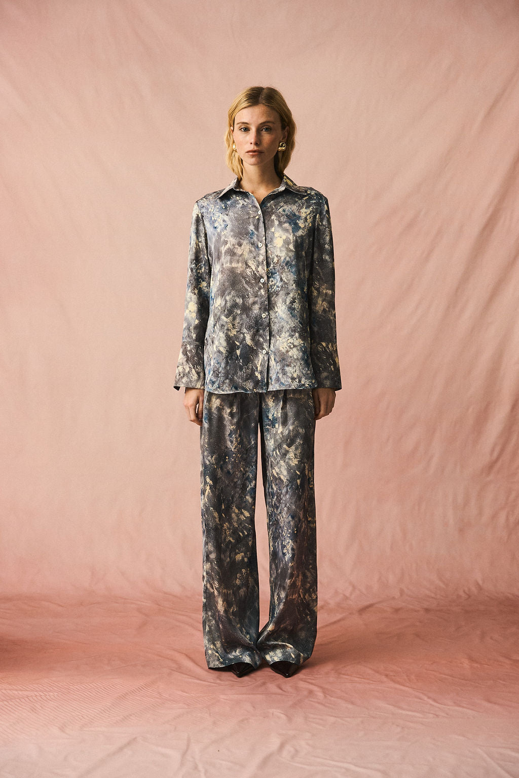 Long Sleeve Clásica Blue Gray