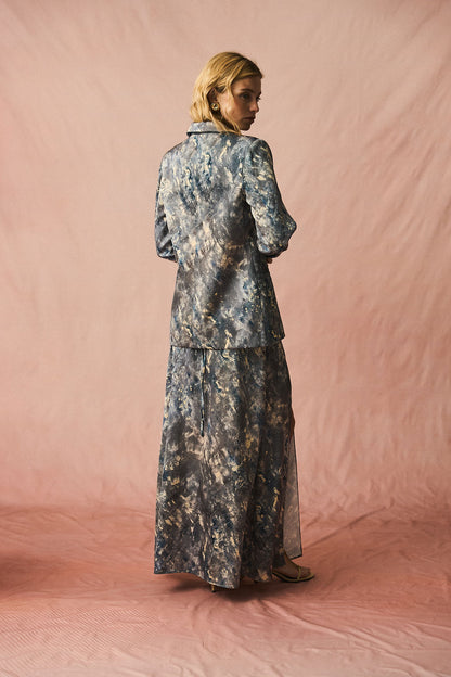 Grace Blazer Blue Gray