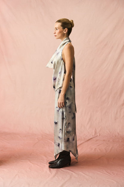 Draped Blouse Wild Mint