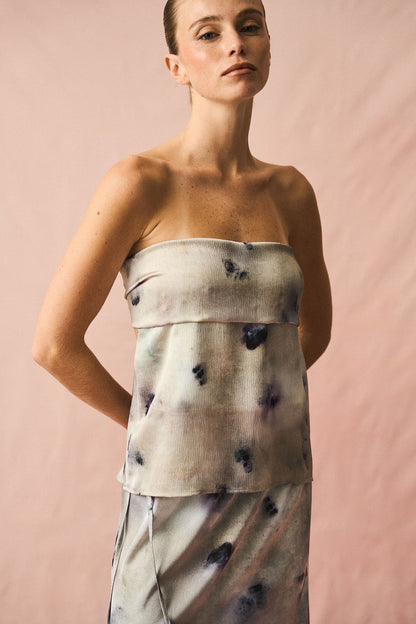 Draped Blouse Wild Mint