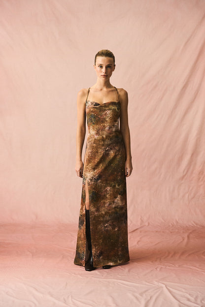Sofía Dress Moss