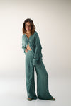 Bambina Pants - Green Water